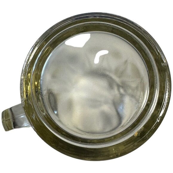 Vintage Clear Pressed Glass Pitcher with Ice Lip Excellent Condition Marked 13 - Picture 5 of 8